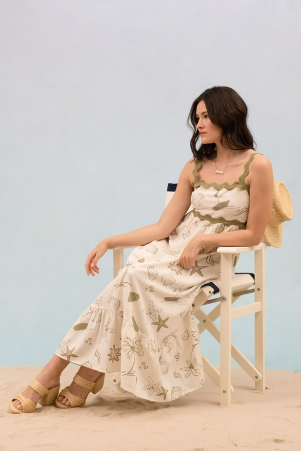 Ocean Breeze Maxi Dress
