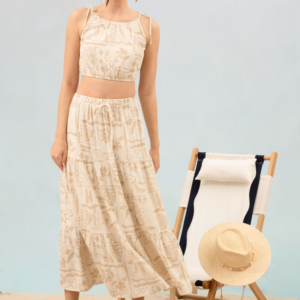 Wildflower Layers Midi Skirt