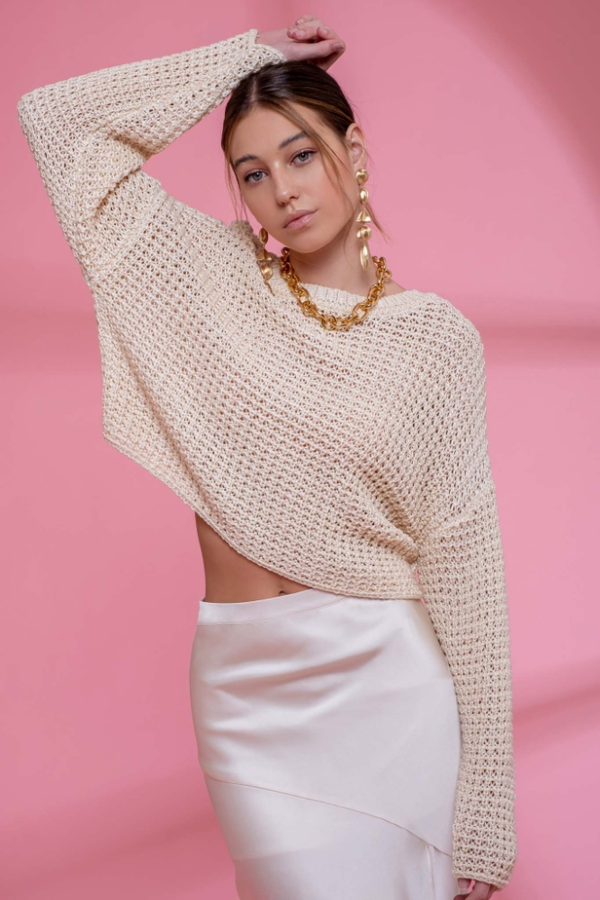 Ethereal Crochet Sweater